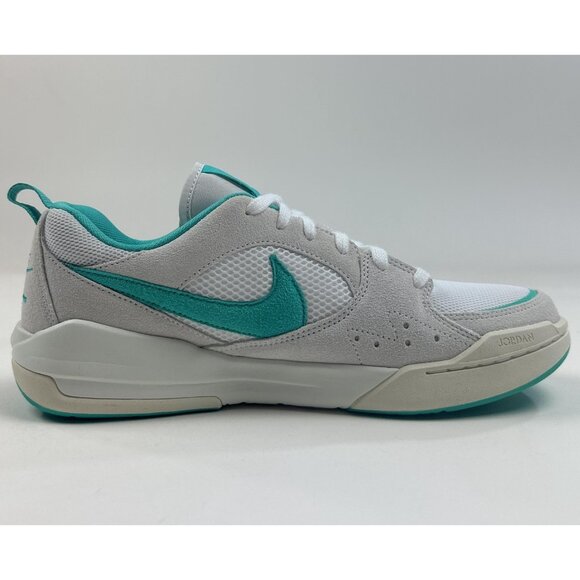 Nike Jordan Comfort Era Womens White Washed Teal Shoes Sneakers Low HJ6778-113 - Picture 5 of 10